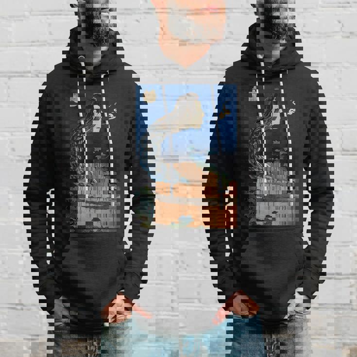 番町皿屋敷 百物語 怪談 葛飾 北斎 お皿のマンション お菊 日本美術 ハロウィン パーカー 彼への贈り物