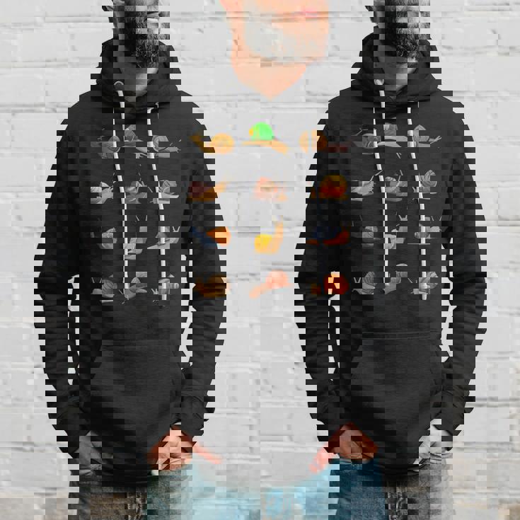 おもしろ 異なったカタツムリギフト キッズ メンズ レディース クールな貝殻 パーカー 彼への贈り物