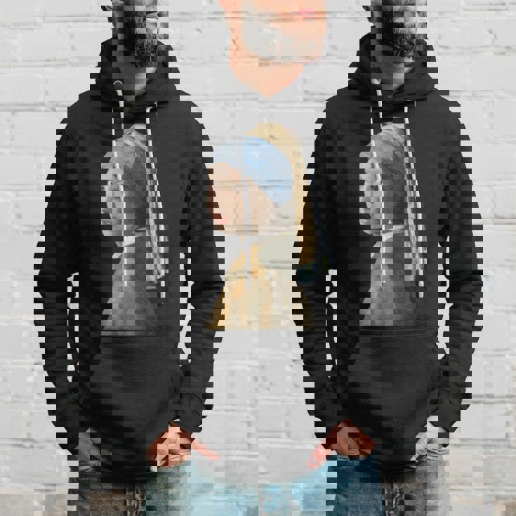 真珠の耳飾りの少女／フェルメール（切り抜き）【世界の名画】Johannesermeer 青いターバン 美術館アート パーカー 彼への贈り物