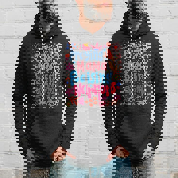 祈る母 育てる戦士 母の日 クリスチャンママ パーカー 彼への贈り物