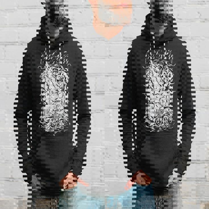 神だけが私を裁くことができるローライダーアートチカーノカルチャー パーカー 彼への贈り物