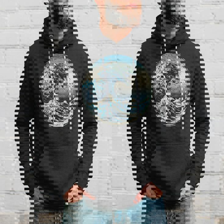 神奈川沖グレートウェーブウィズガメラ パーカー 彼への贈り物