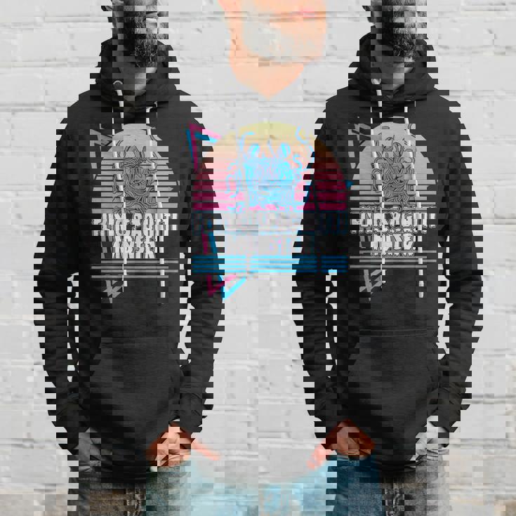 空飛ぶスパゲッティモンスター パスタファリ Fsm 無神論者 レトロ パーカー 彼への贈り物