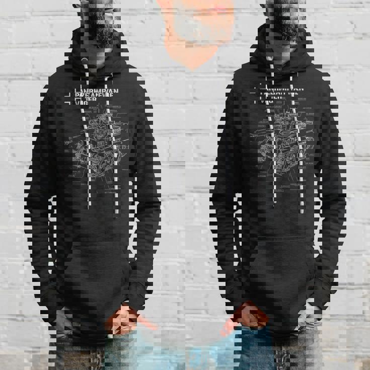 第二次世界大戦ドイツ戦車タイガーiの設計図 パーカー 彼への贈り物