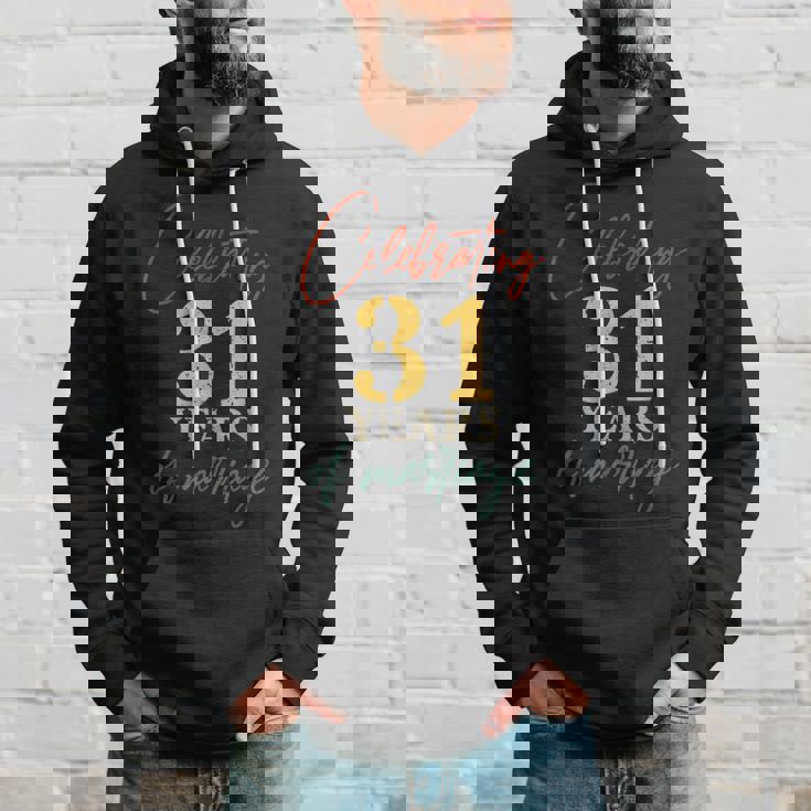 結婚31周年を祝う 結婚31周年 パーカー 彼への贈り物