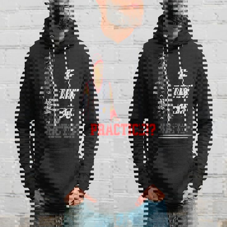 練習について話しています面白いアイバーソンその答え パーカー 彼への贈り物