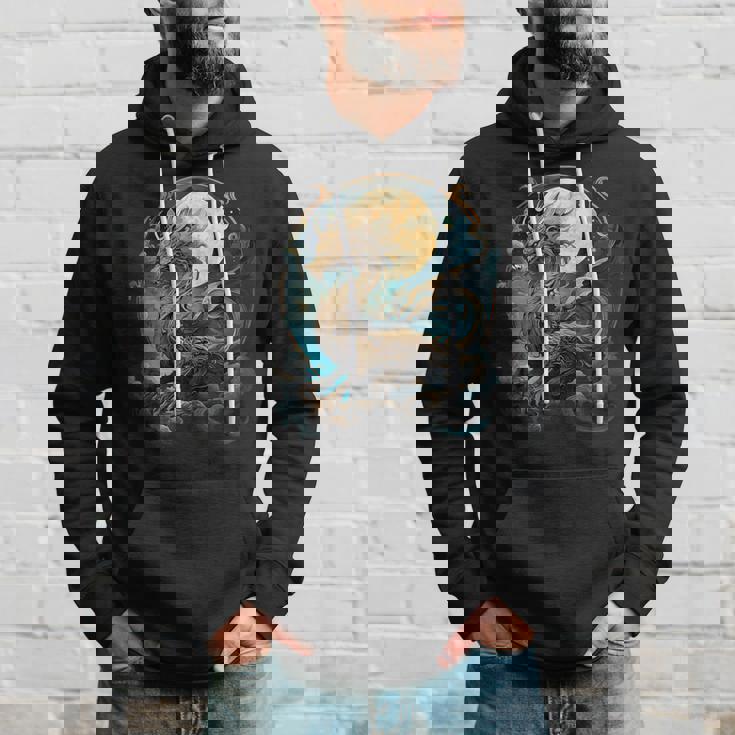 美しいルナゴールドドラゴン フローラルアートノボー パーカー 彼への贈り物