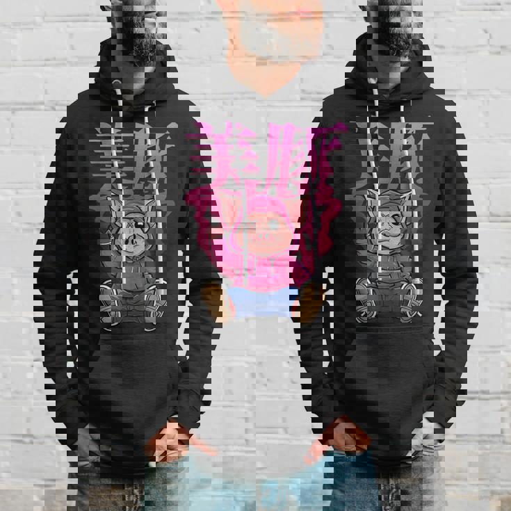 美豚 動物 豚 パーカー 彼への贈り物