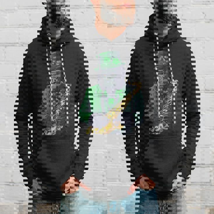 聖パトリックの日 ゴリラサックス パーカー 彼への贈り物