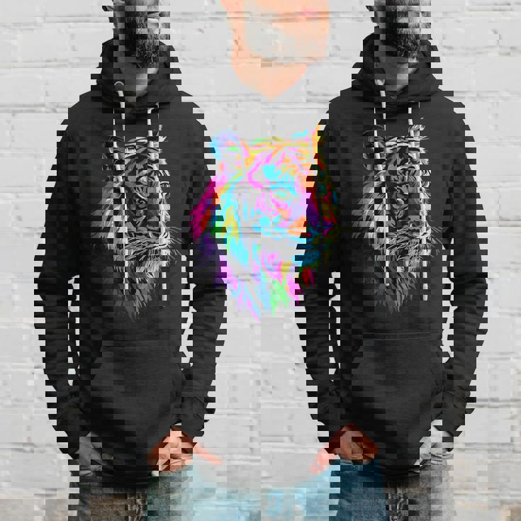 虎 大型猫 野生動物 虎 猫好き かわいい虎 パーカー 彼への贈り物