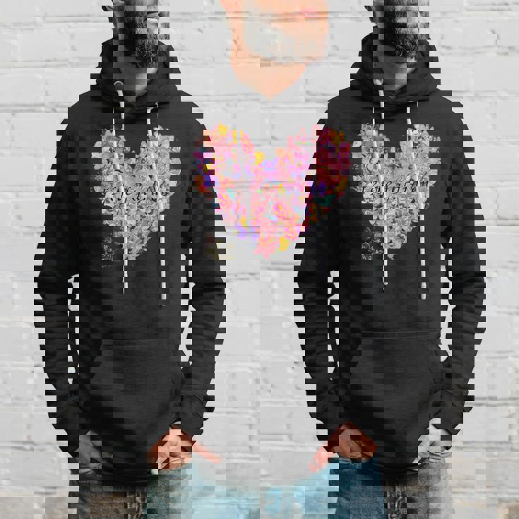 蝶 ハート かわいい 庭 パーカー 彼への贈り物