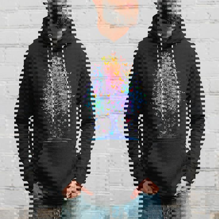 蝶の木の美学 蝶々 美しい美学 パーカー 彼への贈り物