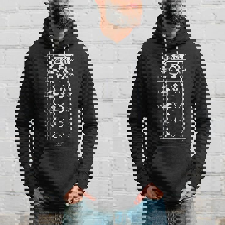 視力検査 おもしろ デザイン 猫 パーカー 彼への贈り物