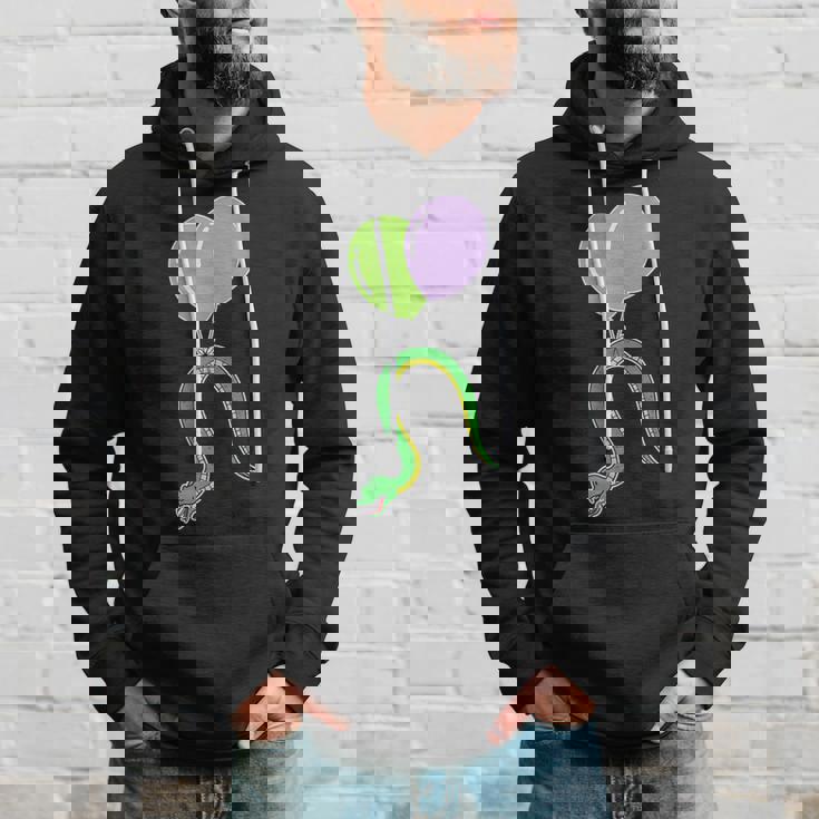 誕生日バルーン付き蛇 パーカー 彼への贈り物