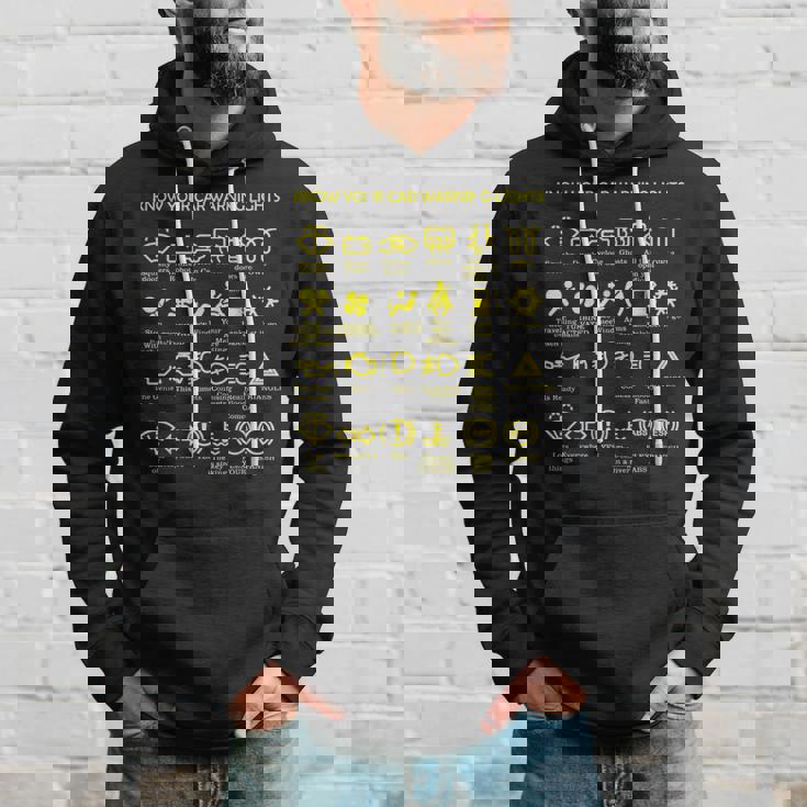 車の警告灯 非常に面白いドライバー パーカー 彼への贈り物