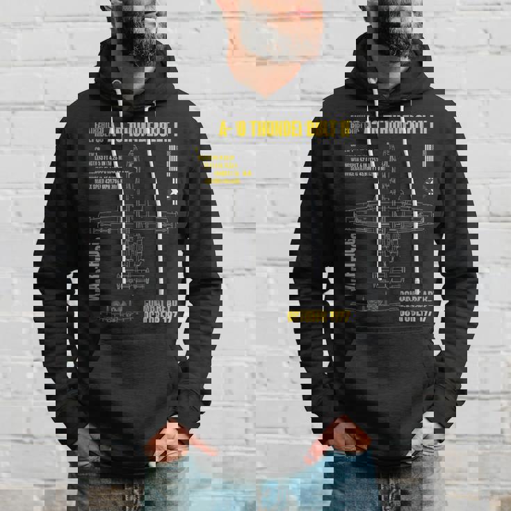 軍用機 A-10 Thunderbolt Ii Warthog Usaf パーカー 彼への贈り物