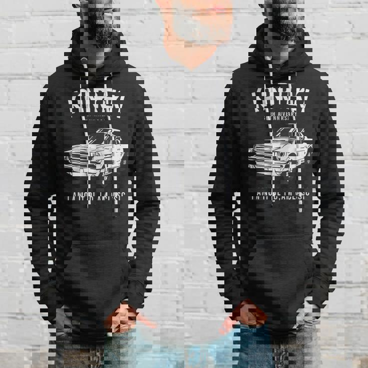 還暦祝い 車好き お父さん 男性 父の日 クラシックカー 60歳 I'm Not Old I'm Classic パーカー 彼への贈り物