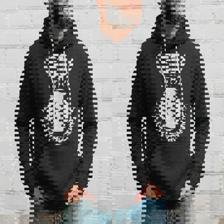 還暦祝い＆野球ファン向けプレゼント ワンポイント ゼッケン60 かっこいい【両面プリント】 パーカー 彼への贈り物