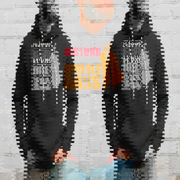 邪魔しないでください私はコントラバス奏者です パーカー 彼への贈り物