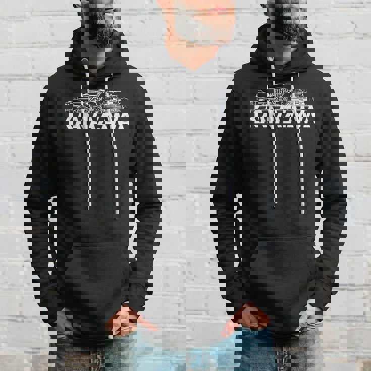 金沢 日本 都市 スカイライン シルエット アウトライン スケッチ パーカー 彼への贈り物