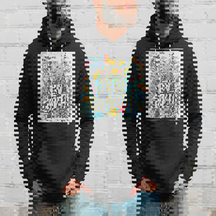 開花した外観のためのかなり新しい成長スタイル パーカー 彼への贈り物