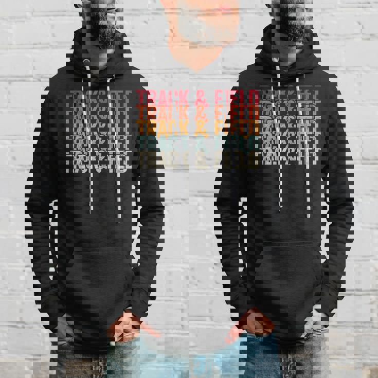 陸上競技 陸上競技 レトロ 男性用 パーカー 彼への贈り物