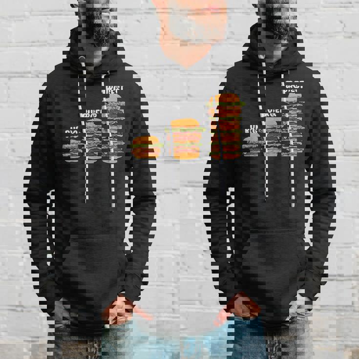 面白い バーグ バーガー バージェスト バーガー ハンバーガー チーズバーガー パーカー 彼への贈り物