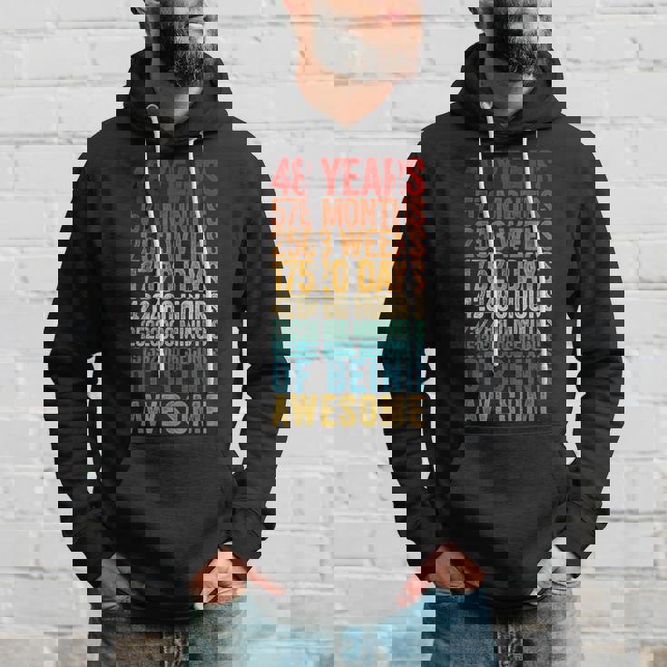 面白い48歳の誕生日シャツ オールドメーター 面白い48歳ギフト パーカー 彼への贈り物