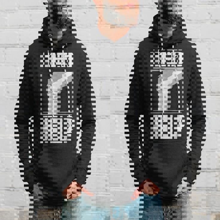 面白いacl膝手術 I Kneed Help 膝半月板ギフト パーカー 彼への贈り物