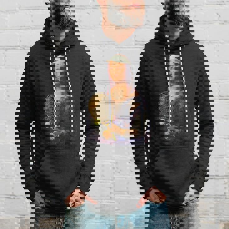 面白いtシャツ テニス モナリザ おもしろ 服 ネタ メンズ テニス部 おもしろグッズ 大人 子供 パーカー 彼への贈り物