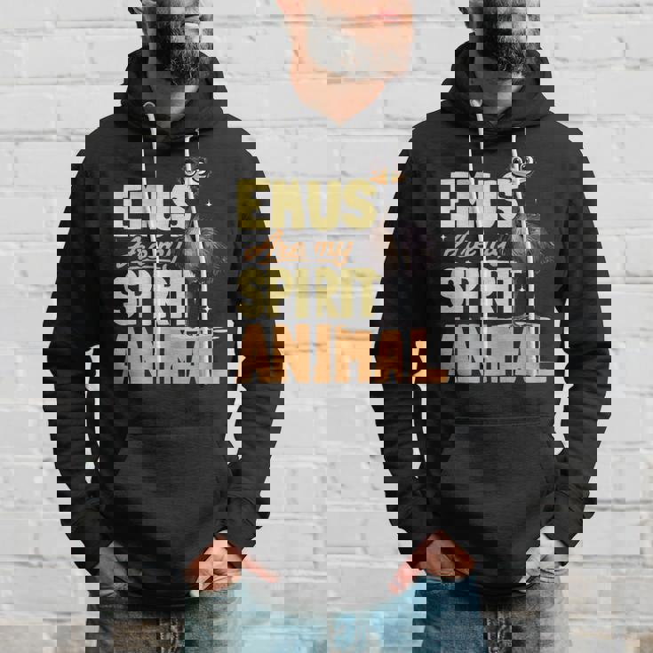 面白いエミューアニマルemus Are Mypiritアニマル。 パーカー 彼への贈り物