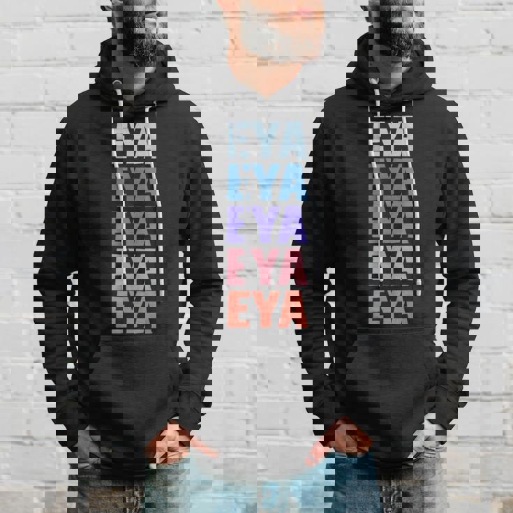 面白いギフト名 Eya 名前入り パーカー 彼への贈り物