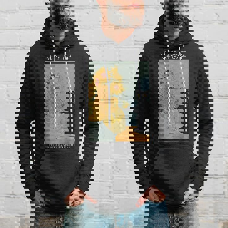 面白いゴッホ ひまわり 猫 ミーム ゴッホ アート パーカー 彼への贈り物