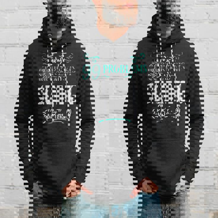 面白いスケートグラフィック I've Got 99 Problems パーカー 彼への贈り物