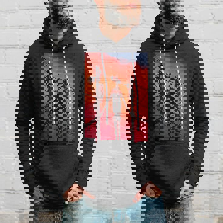 面白いダビングサイレンヘッド ヴィンテージミームキャラクター キッズギフト パーカー 彼への贈り物