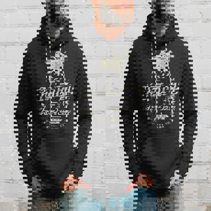 面白いダービーデー、ケンタッキースタイルの競馬 パーカー 彼への贈り物