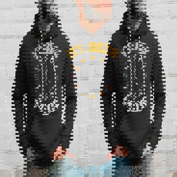 面白いビールoクロックティー。ナショナルビールデー、父の日に。 パーカー 彼への贈り物