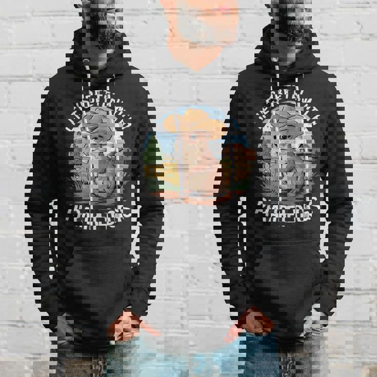 面白いプレーリードッグコスチュームtシャツ パーカー 彼への贈り物