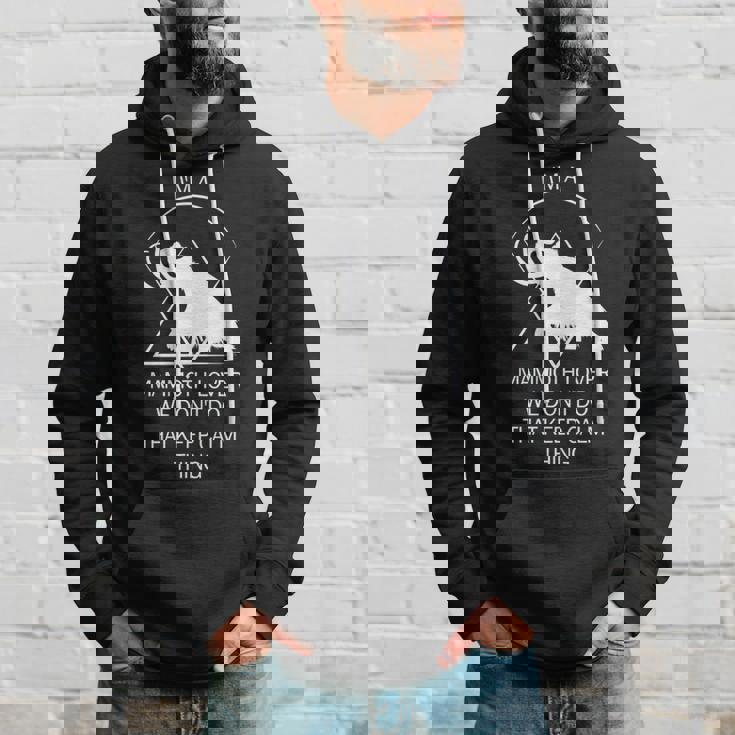 面白いマムート石器時代の氷河期デザイン 先史時代のデザイン 長袖tシャツ パーカー 彼への贈り物