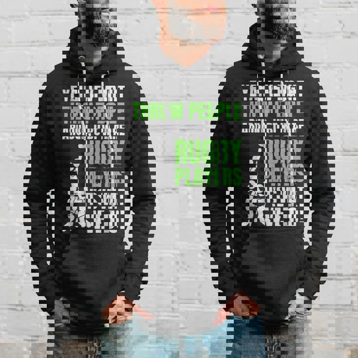 面白いラグビーコーチ、選手、ファンのラグビー。 パーカー 彼への贈り物