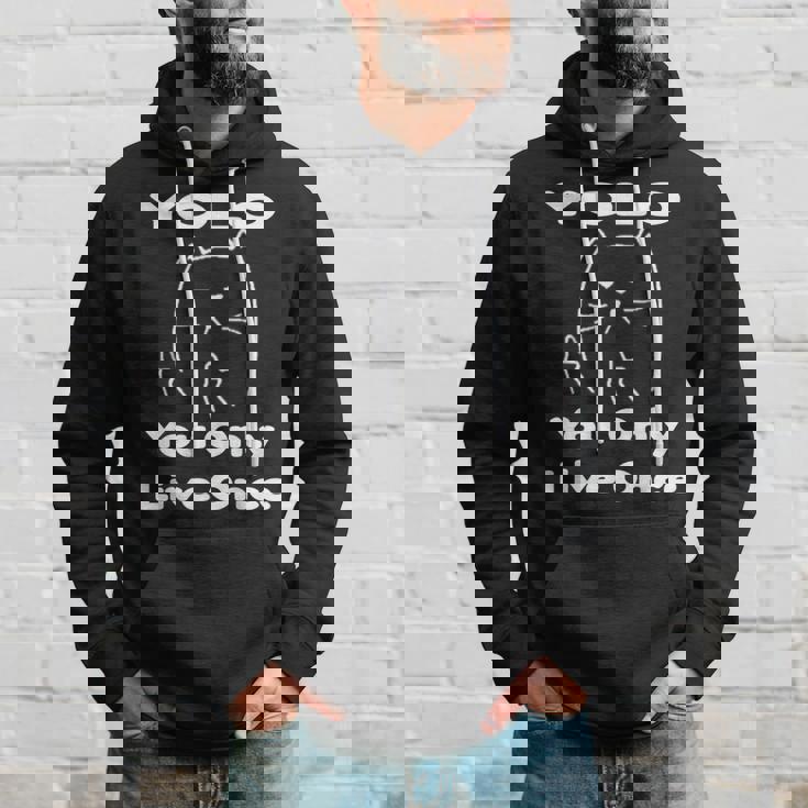 面白い猫 Tピースギフト Yolo 猫愛好家に パーカー 彼への贈り物