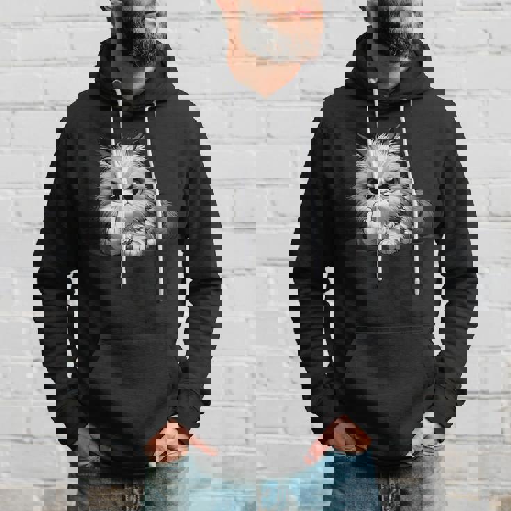 面白い猫 中指 皮肉 いたずらな 発言 パーカー 彼への贈り物