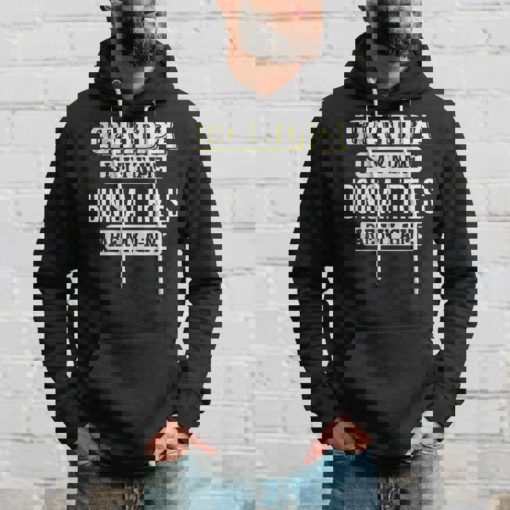 面白い盆栽の木 おじいちゃんへのギフト 父の日デザイン パーカー 彼への贈り物