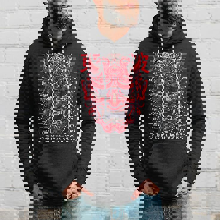 鬼マスク フェイス 妖怪 悪魔 般若 日本 鬼マスク パーカー 彼への贈り物