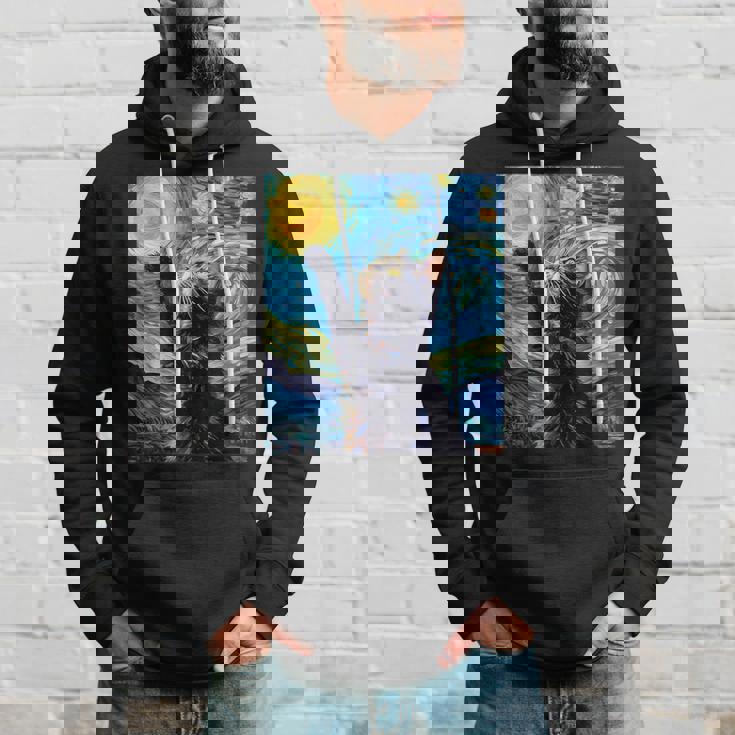 黒猫のヴィンテージアート 猫好き 猫飼い 猫 ネコ ねこくろねこ好き 面白い サプライズ ギフト にゃんこ パーカー 彼への贈り物