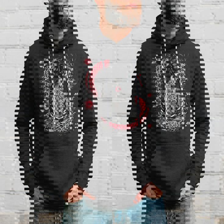 龍と刺青芸者 パーカー 彼への贈り物