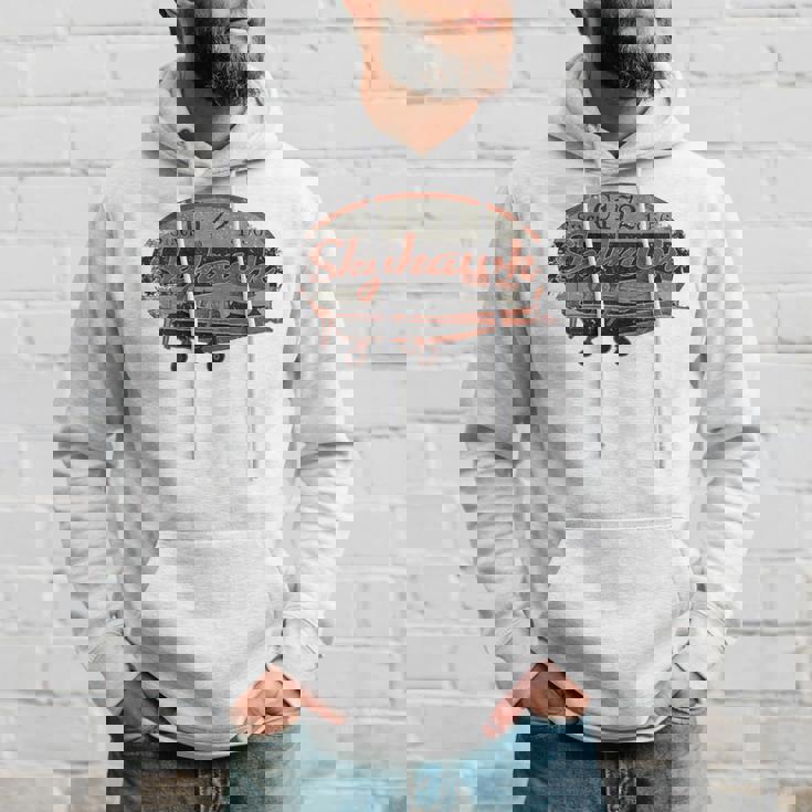 172Kyhawk ヴィンテージ レトロ 飛行機 フライングパイロット パーカー 彼への贈り物