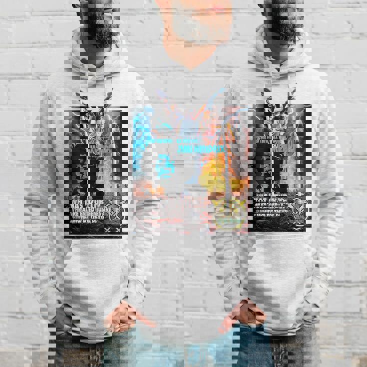 The 27 Club_Jimi Hendrix_001_Back Printed パーカー 彼への贈り物