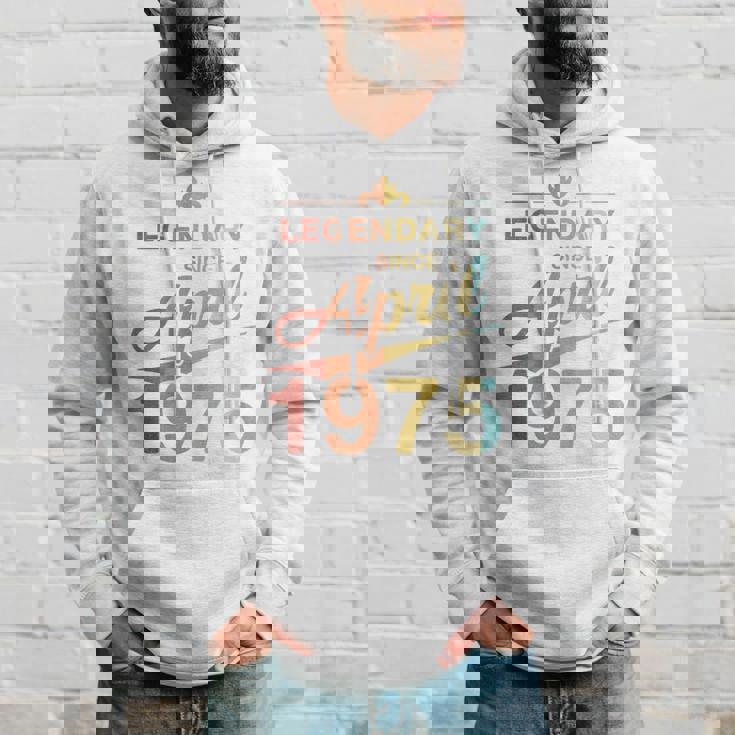 50Th Birthday 1975年4月生まれ 50歳 ヴィンテージ 長袖tシャツ パーカー 彼への贈り物