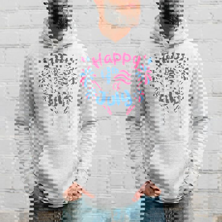 7月4日 花火監督 おかしな家族花火 パーカー 彼への贈り物